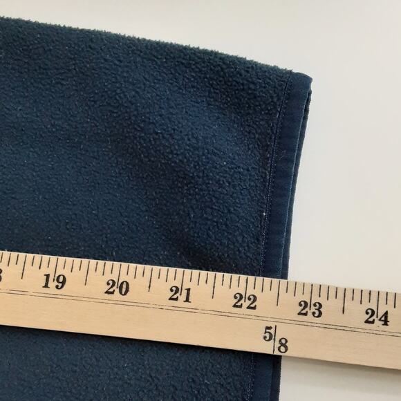 Vineyard Vines Fleece Pullover Quarter Zip Sweatshirt Navy Blue Women M Nautical - Picture 9 of 10